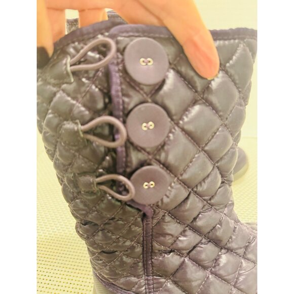 The North Face Thermoball Women Quilted Insulated Winter Boots Size 7 Purple - Picture 12 of 13